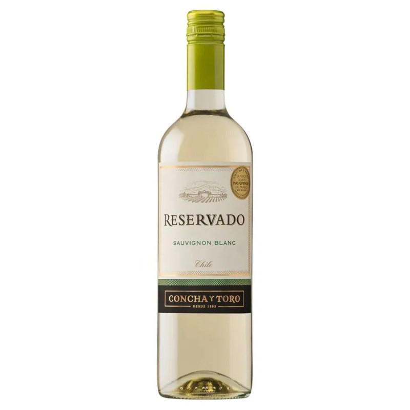 VINO BLANCO CONCHA Y TORO RESERVADO SAUVIGNON BLANC 750 ML