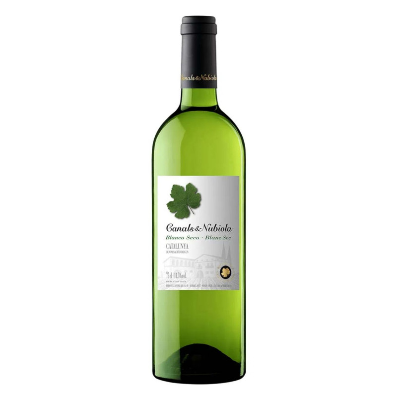 VINO BLANCO CANALIS & NUBIOLA MACABEO XARELO PARELLADA MOSCATELL  750 ML