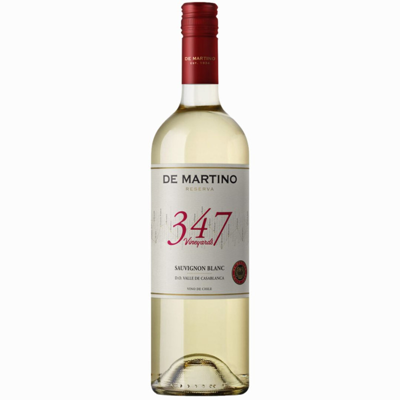 VINO BLANCO DE MARTINO RESERVA 347 SAUVIGNON BLANC 750ML