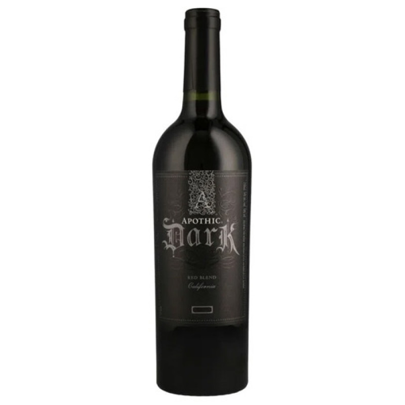 VINO TINTO APOTHIC DARK SYRAH CABERNET SAUVIGNON PETIT VERDOT TEROLDEGO 750 ML