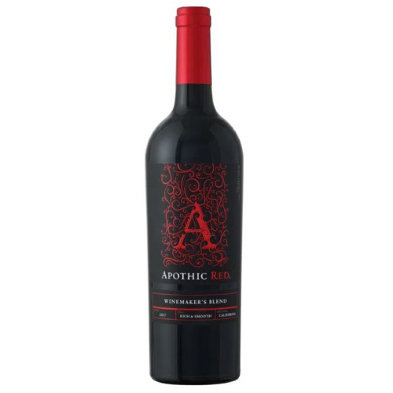 VINO TINTO APOTHIC RED ZINFANDEL SYRAH MERLOT CABERNET SAUVIGNON PETIT SYRAH PETIT VERDOT  750 ML