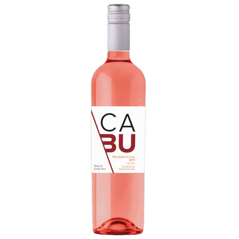 VINO ROSADO CABU SYRAH 750 ML