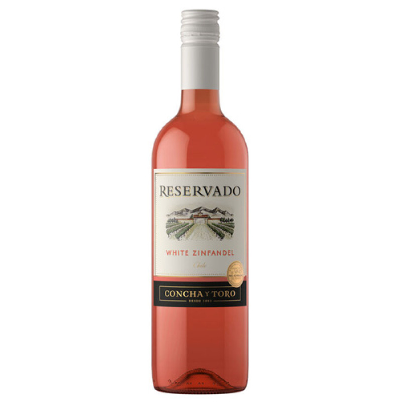 VINO ROSADO CONCHA Y TORO RESERVADO WHITE ZINFANDEL 750 ML