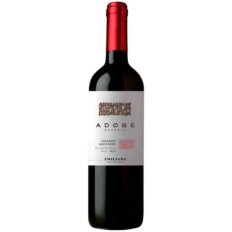 VINO TINTO ADOBE CABERNET SAUVIGNON RESERVADO 750 ML