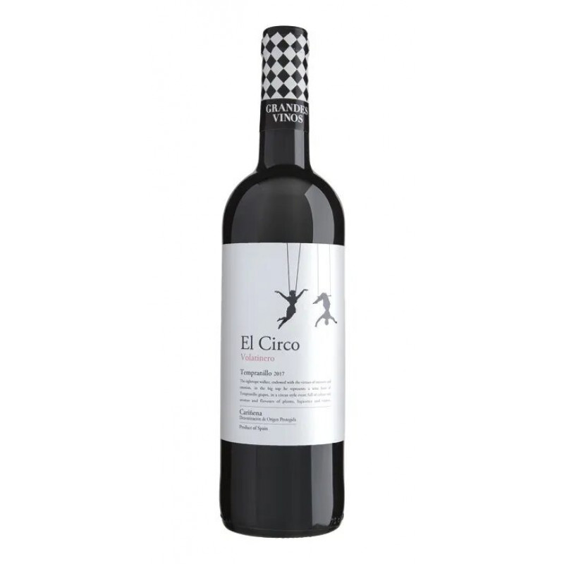 VINO TINTO EL CIRCO VOLATINERO TEMPRANILLO 750 ML