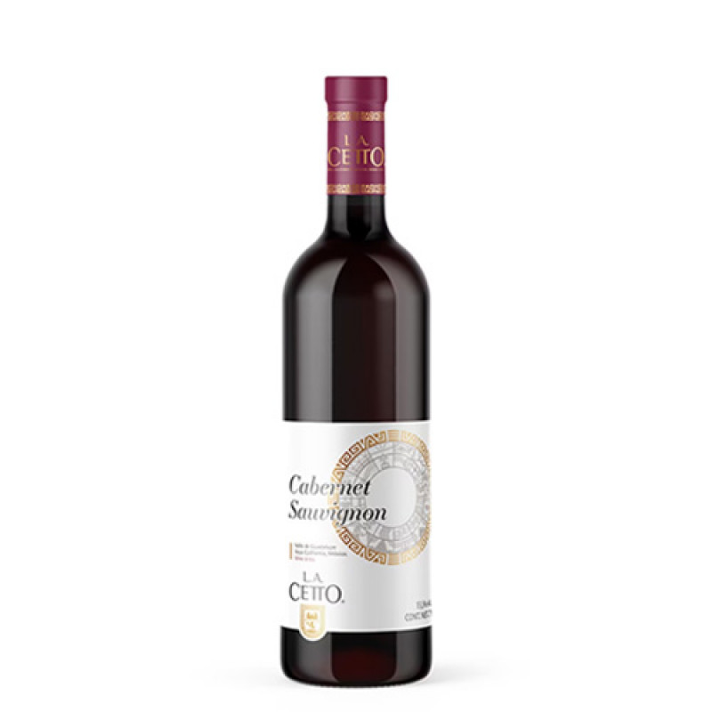 VINO TINTO LA CETTO CABERNET SAUVIGNON 375 ML
