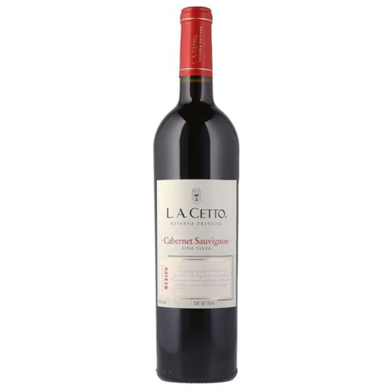 VINO TINTO LA CETTO CABERNET SAUVIGNON RESERVA PRIVADA 750 ML