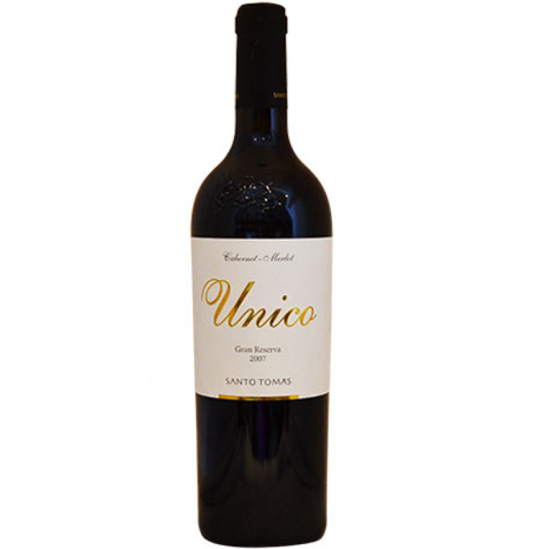 VINO TINTO SANTO TOMAS UNICO CABERNET SAUVIGNON MERLOT 750 ML VINO TINTO SANTO TOMAS UNICO CABERNET SAUVIGNON MERLOT 750 ML