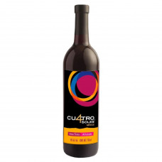 VINO TINTO CU4TRO SOLES AFRUTADO 750 ML