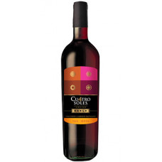 VINO TINTO CU4TRO SOLES ROBLE CABERNET SAUVIGNON 750 ML