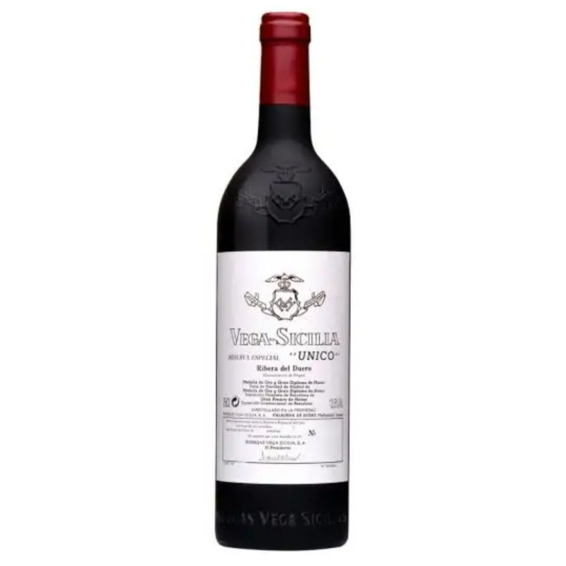 VINO TINTO VEGA SICILIA UNICO TEMPRANILLO CABERNET SAUVIGNON 750 ML VINO TINTO VEGA SICILIA UNICO TEMPRANILLO CABERNET SAUVIGNON 750 ML