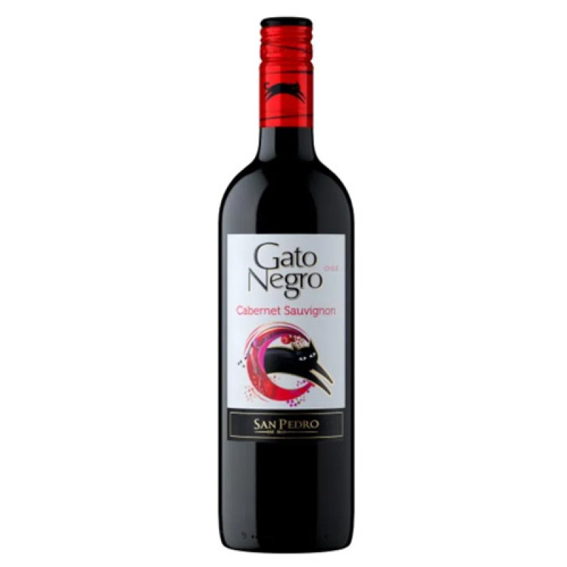 VINO TINTO GATO NEGRO CABERNET SAUVIGNON 750 ML