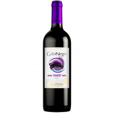 VINO TINTO GATO NEGRO SEMI SWEET RED 750 ML