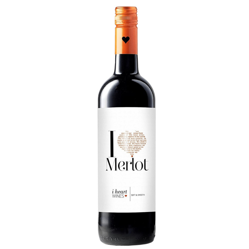 VINO TINTO I HEART MERLOT 750 ML