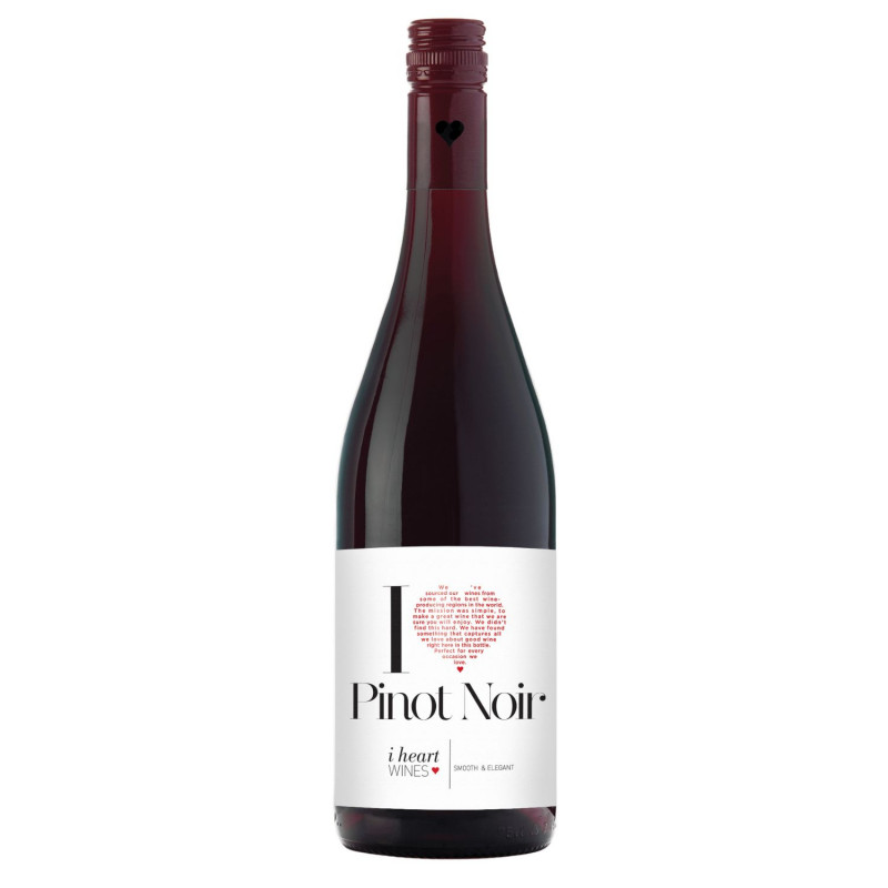VINO TINTO I HEART PINOT NOIR 750 ML