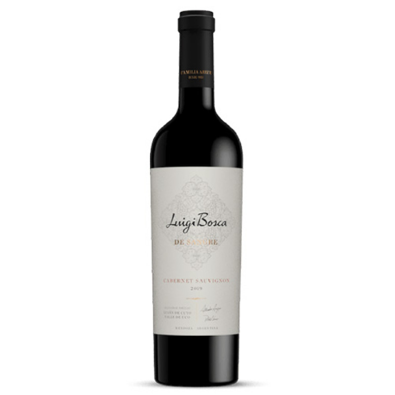 VINO TINTO LUIGI BOSCA DE SANGRE CABERNET SAUVIGNON 750 ML
