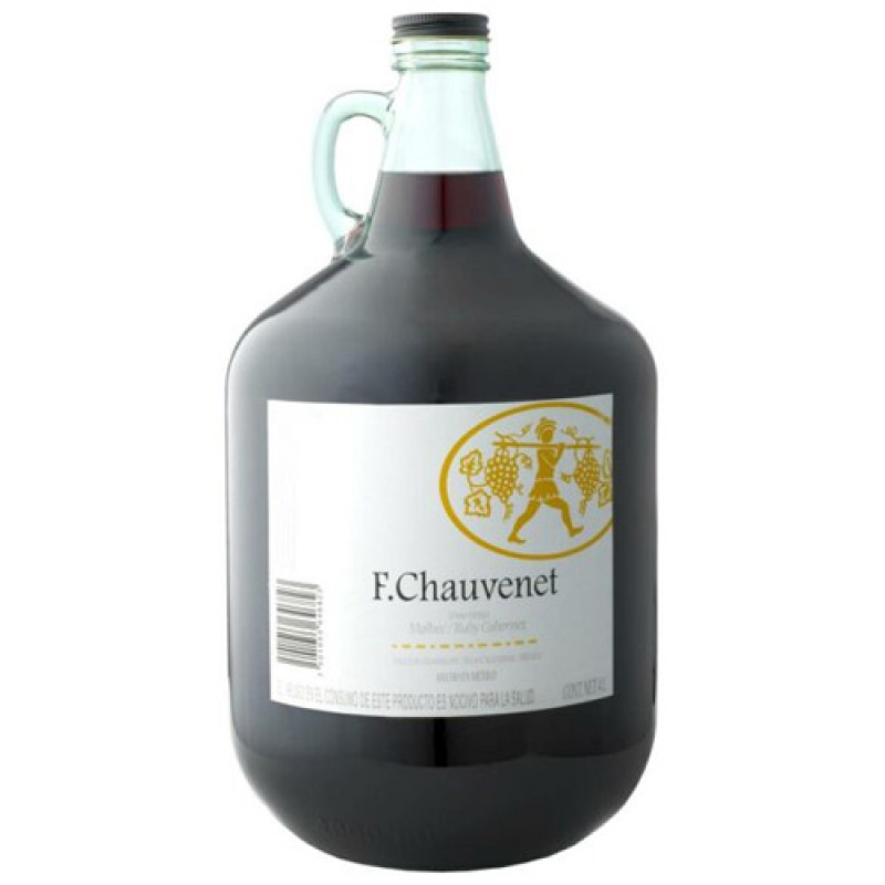 VINO TINTO CHAUVENET MALBEC RUBY CABERNET SAUVIGNON  4000 ML