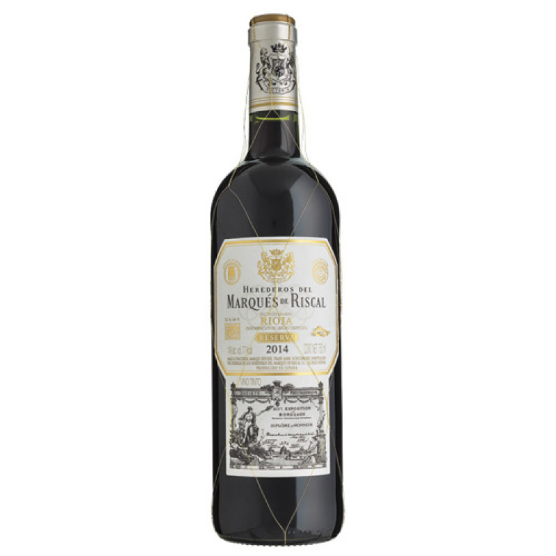 VINO TINTO MARQUES RISCAL RESERVA TEMPRANILLO 750 ML
