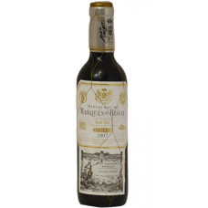 VINO TINTO MARQUES RISCAL RESERVA TEMPRANILLO 375 ML