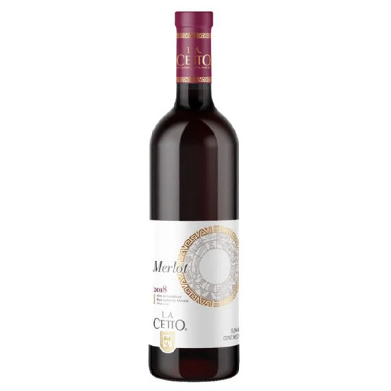 VINO TINTO LA CETTO MERLOT 750 ML