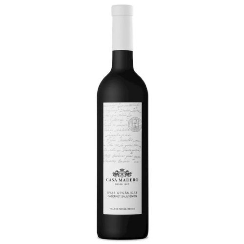 VINO TINTO CASA MADERO CABERNET SAUVIGNON ORGANICO 750 ML