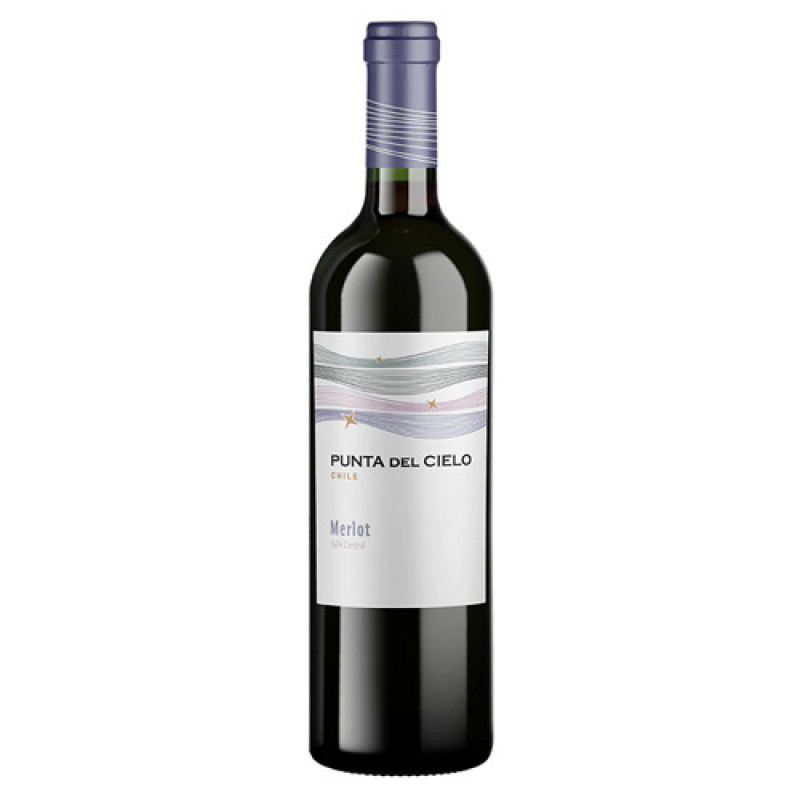 VINO TINTO PUNTA DEL CIELO  MERLOT  750 ML