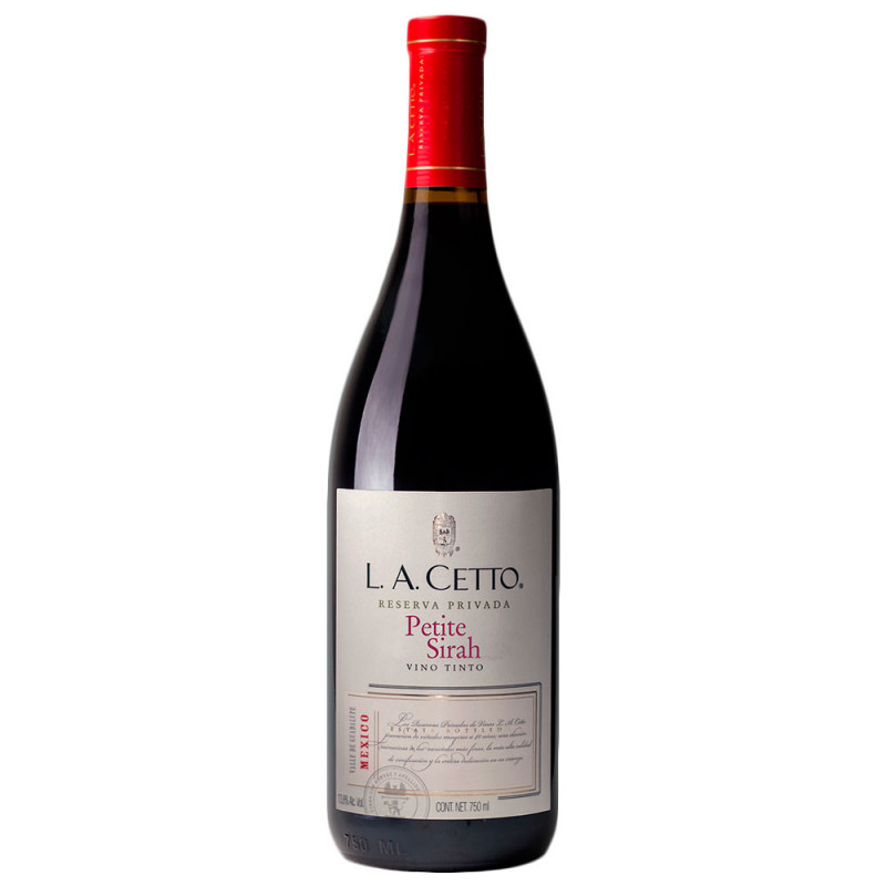 VINO TINTO LA CETTO PETITE SYRAH RESERVA PRIVADA 750ML