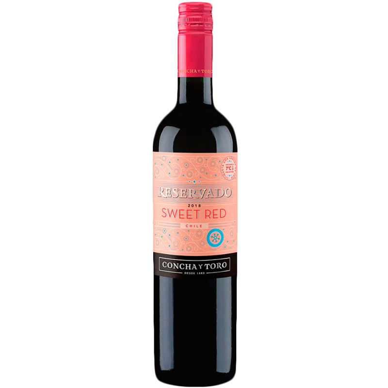 VINO TINTO CONCHA Y TORO RESERVADO SWEET RED  750 ML