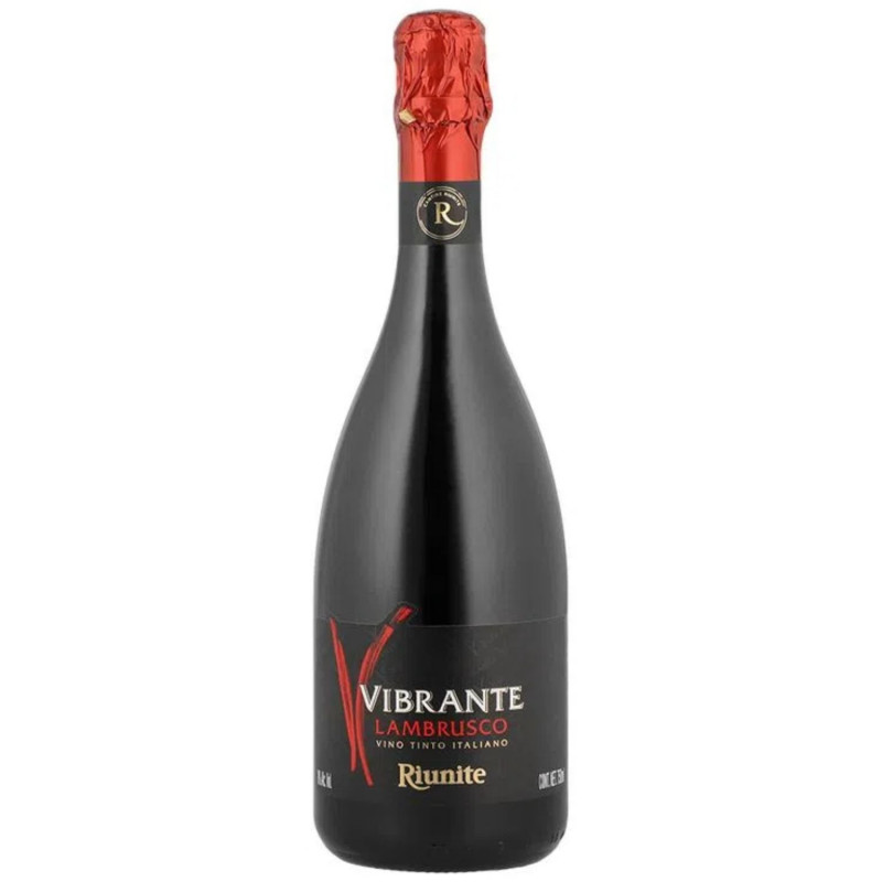 VINO TINTO RIUNITE VIBRANTE LAMBRUSCO 750 ML