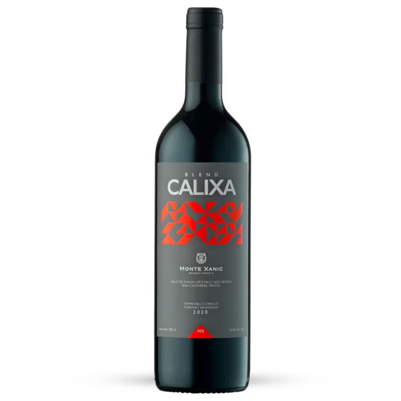 VINO TINTO MX CALIXA TEMPRANILLO/MERLOT 750 ML