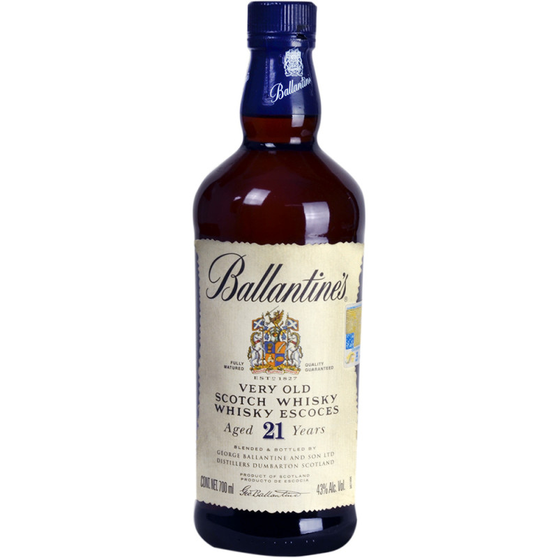 WHISKY BALLANTINE'S FINEST 21 AÑOS 700 ML