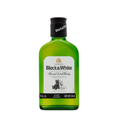 WHISKY BLACK & WHITE 200 ML