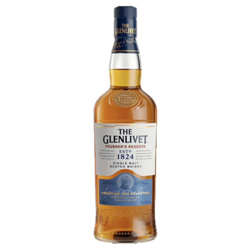 WHISKY THE GLENLIVET FOUNDER´S RESERVE 750 ML