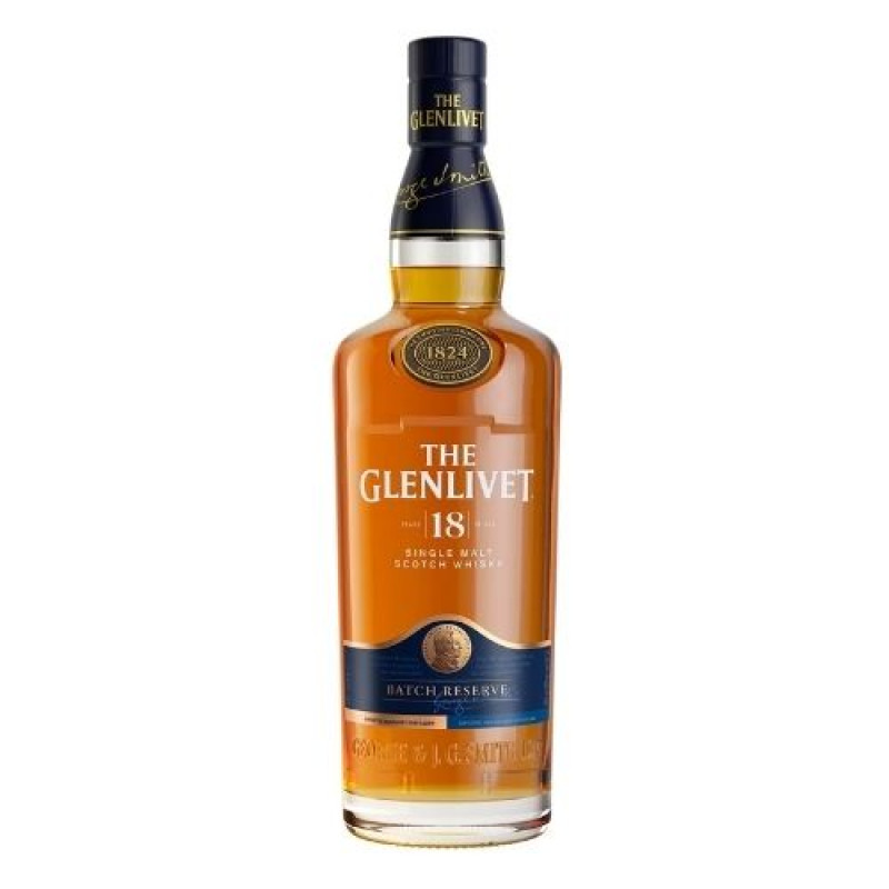 WHISKY THE GLENLIVET 18 AÐOS 750 ML WHISKY THE GLENLIVET 18 AÐOS 750 ML